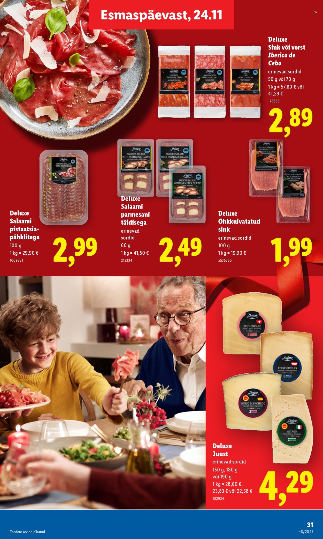 Lidl kliendileht - 27.11.2025 - 30.11.2025. Lehekülg 31