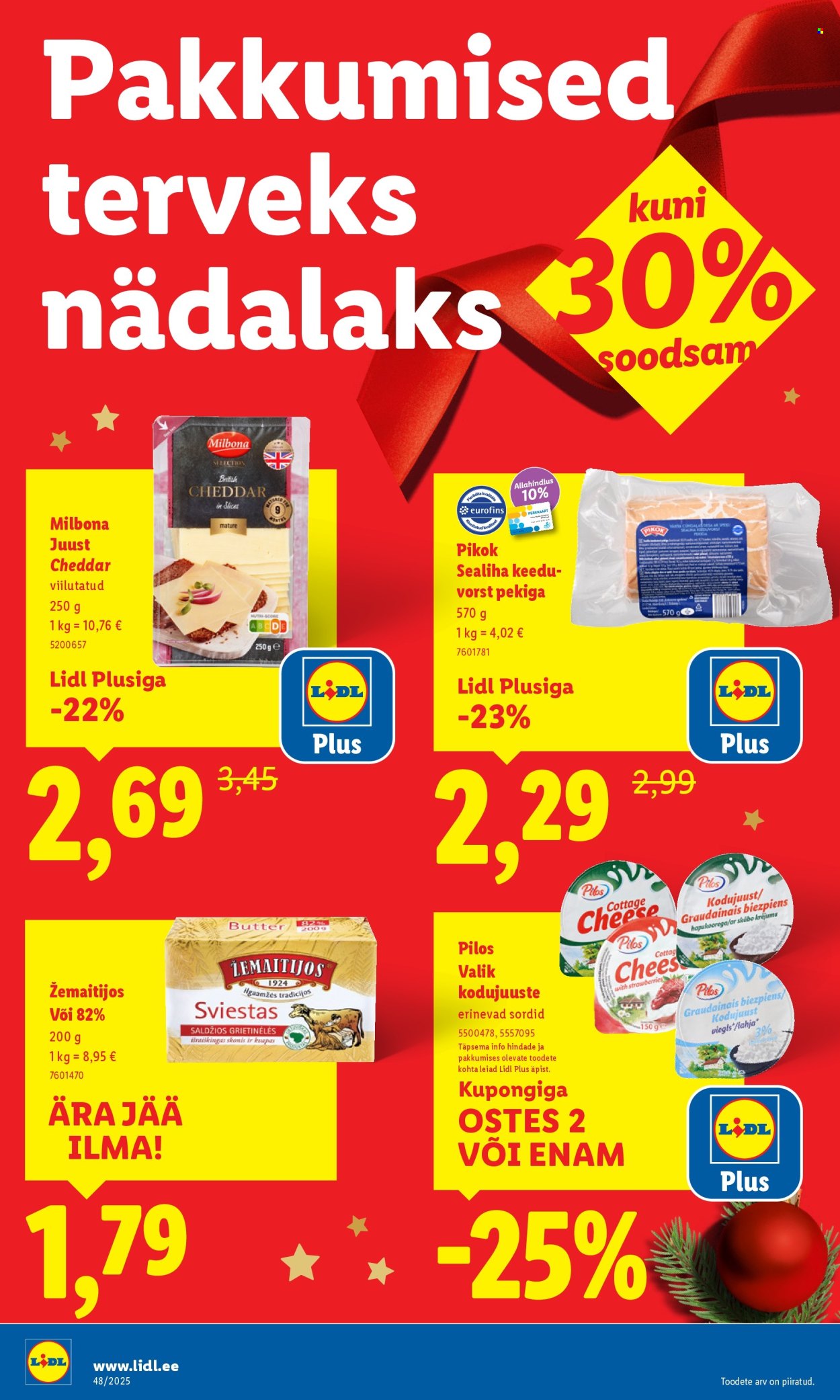Lidl kliendileht - 27.11.2025 - 30.11.2025. Lehekülg 38