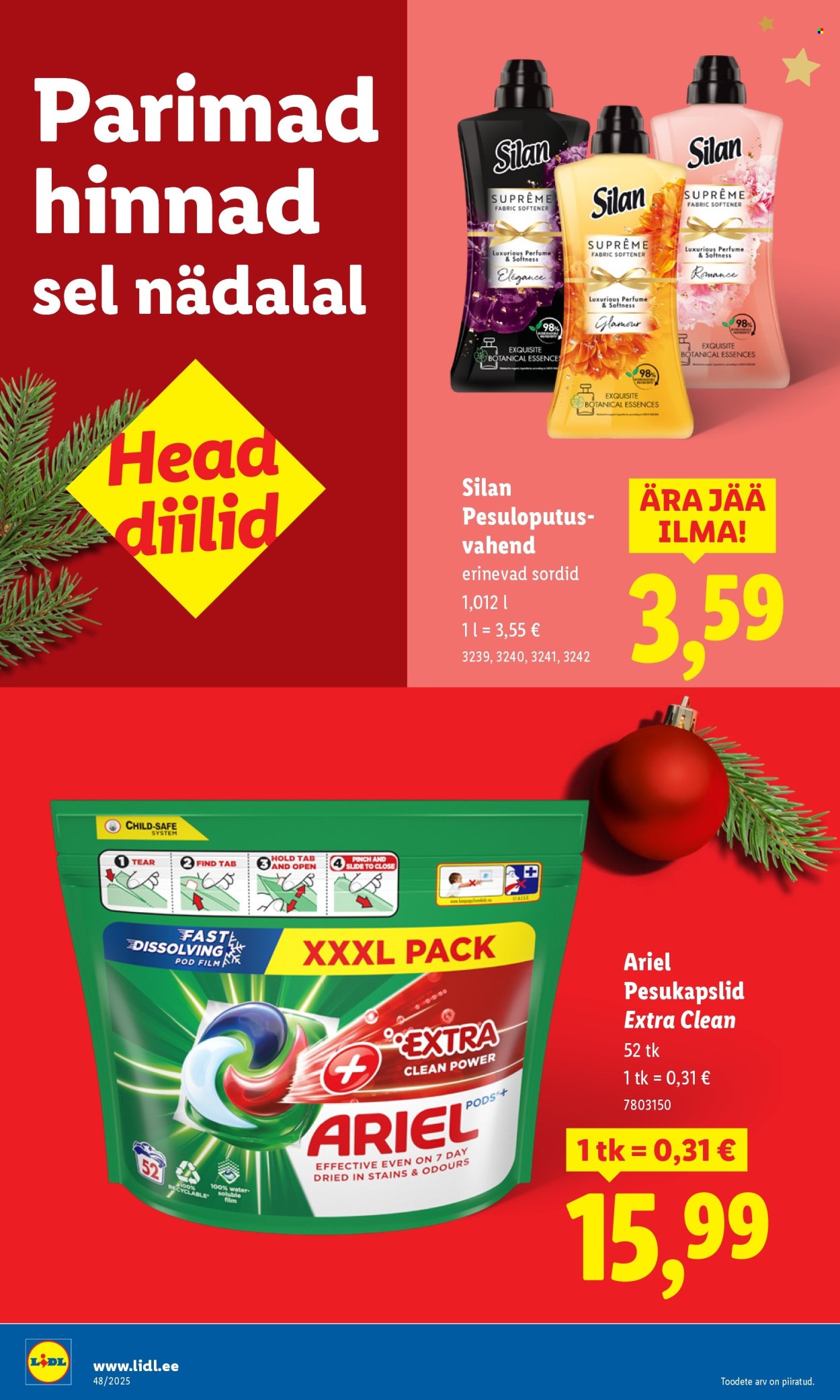 Lidl kliendileht - 27.11.2025 - 30.11.2025. Lehekülg 44