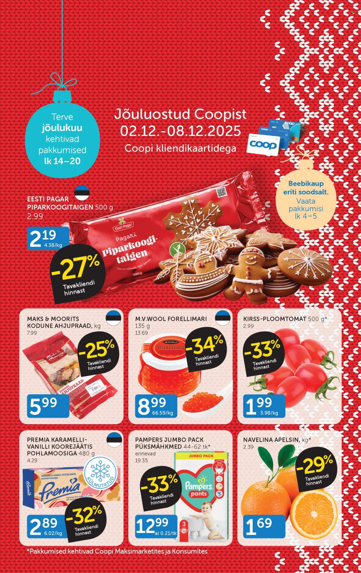 Coop kliendileht - 02.12.2025 - 08.12.2025. Lehekülg 1