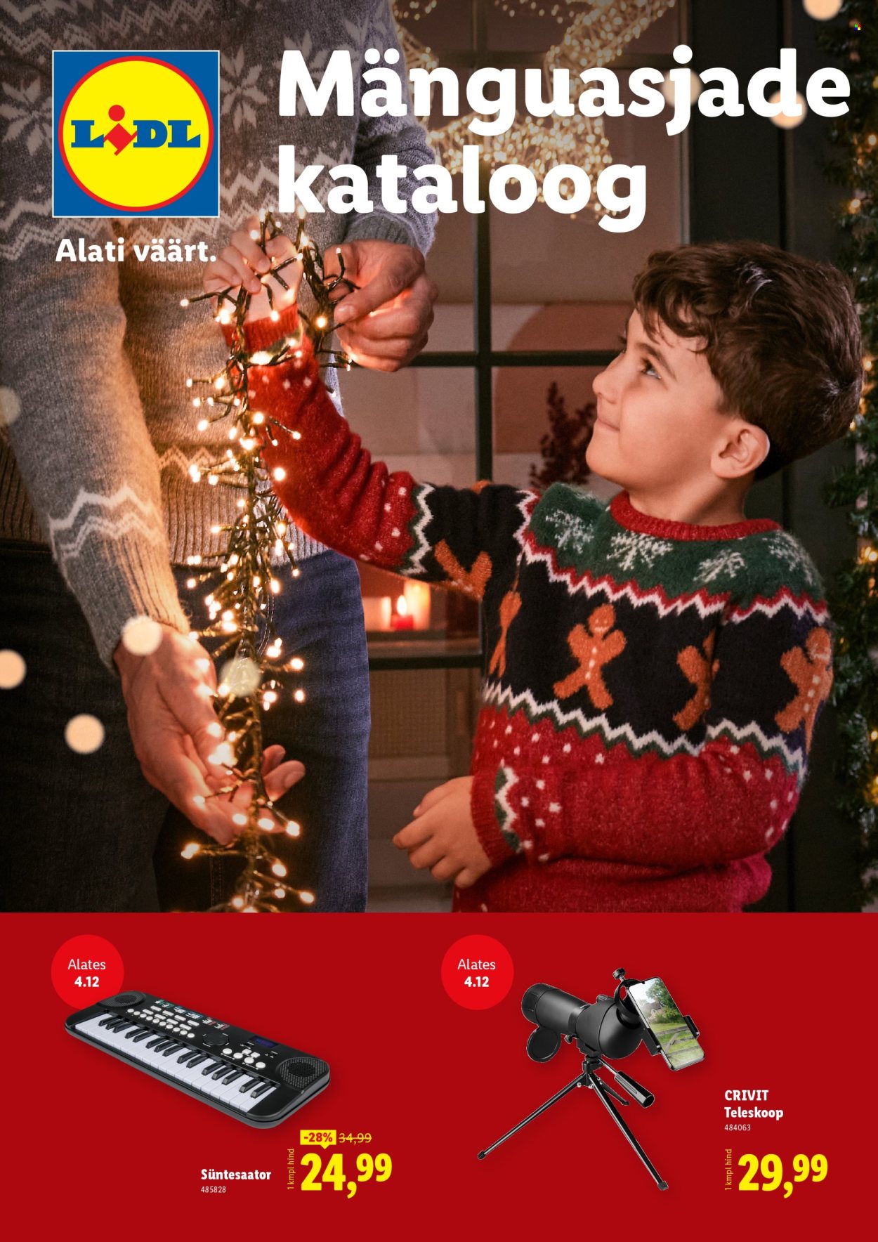 Lidl kliendileht. Lehekülg 1