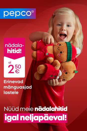 Kaupluse Pepco kliendileht.