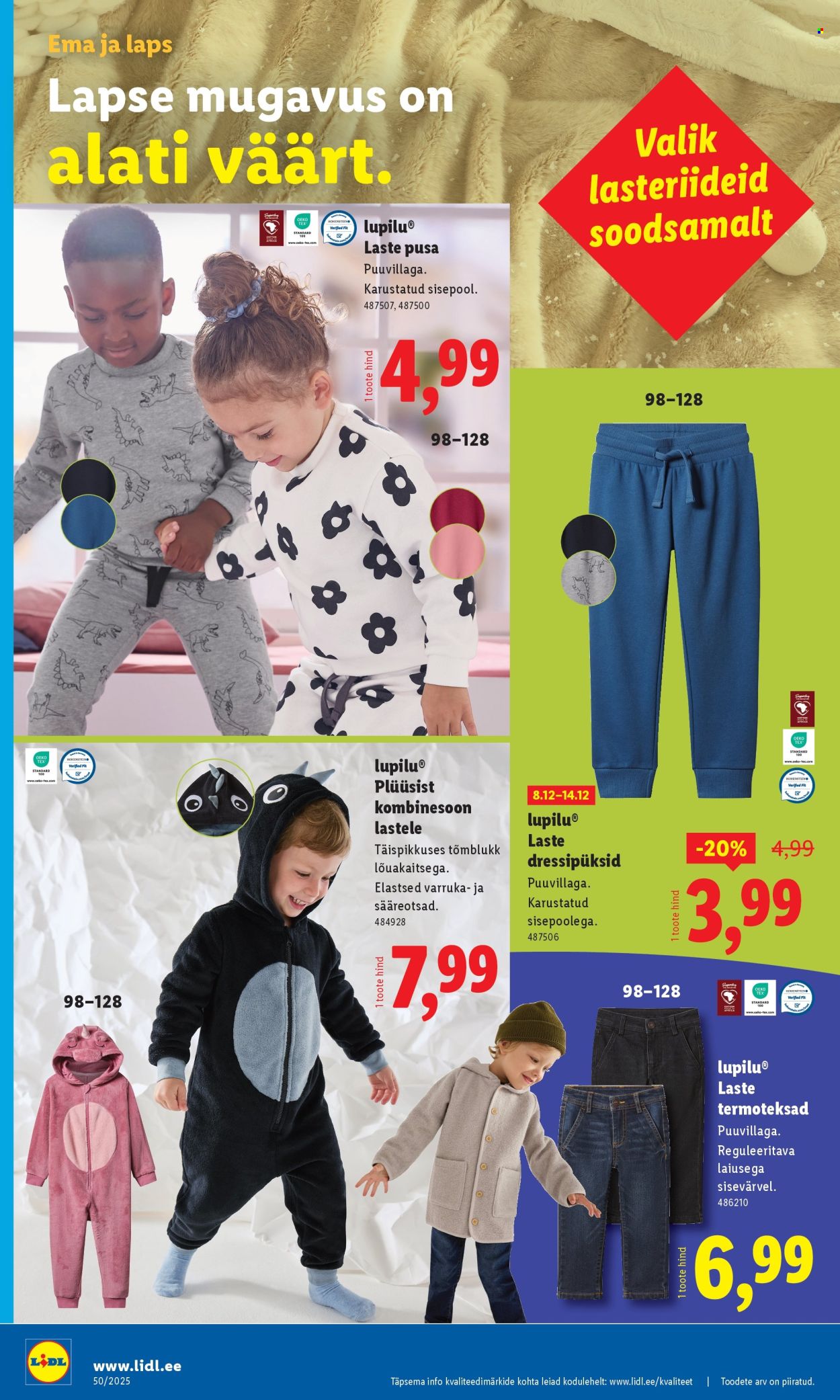 Lidl kliendileht - 08.12.2025 - 14.12.2025. Lehekülg 12