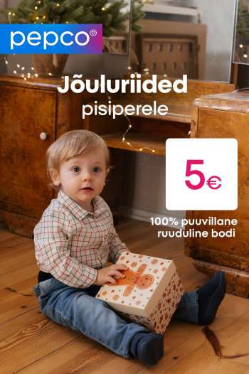 Kaupluse Pepco kliendileht.