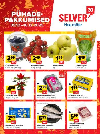 Kaupluse Selver kliendileht - 09.12.2025 - 18.12.2025.