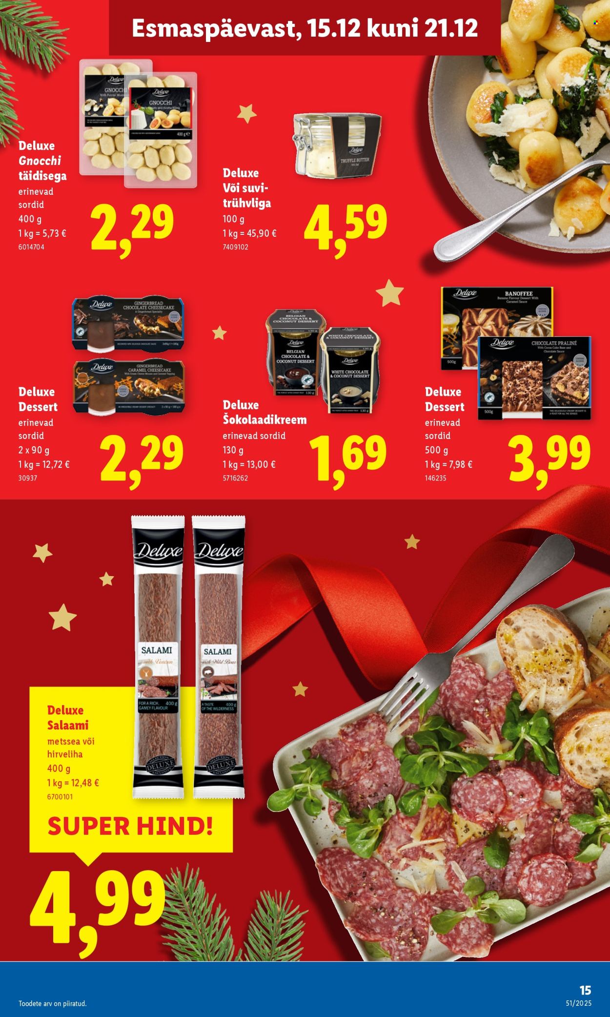 Lidl kliendileht - 15.12.2025 - 21.12.2025. Lehekülg 15
