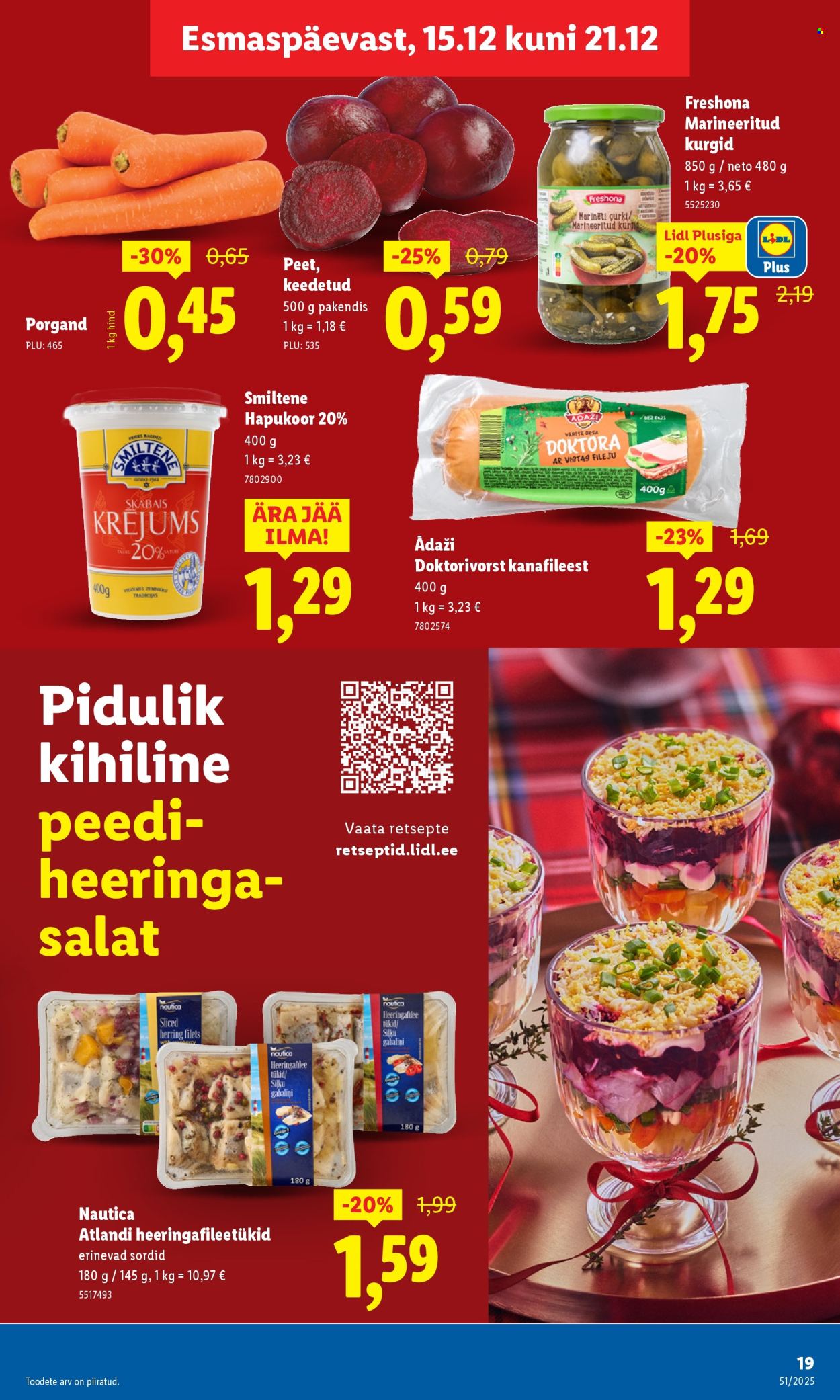 Lidl kliendileht - 15.12.2025 - 21.12.2025. Lehekülg 19