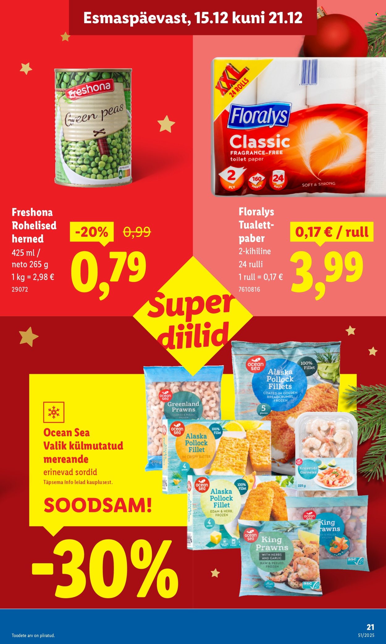 Lidl kliendileht - 15.12.2025 - 21.12.2025. Lehekülg 21