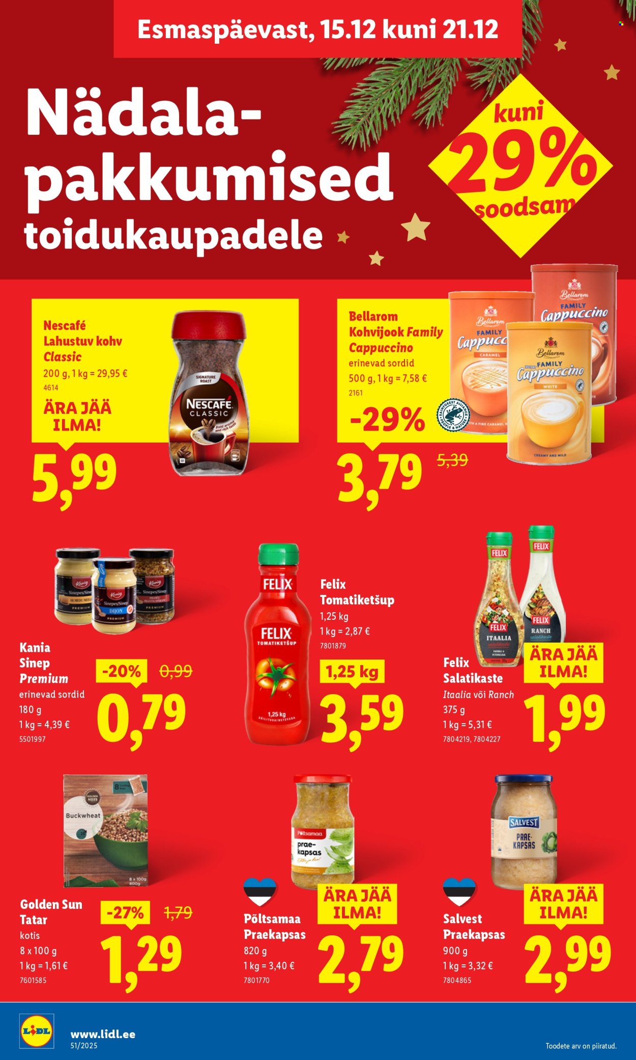 Lidl kliendileht - 15.12.2025 - 21.12.2025. Lehekülg 30