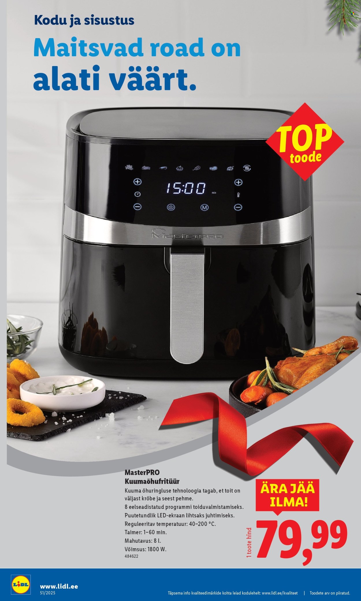 Lidl kliendileht - 15.12.2025 - 21.12.2025. Lehekülg 38