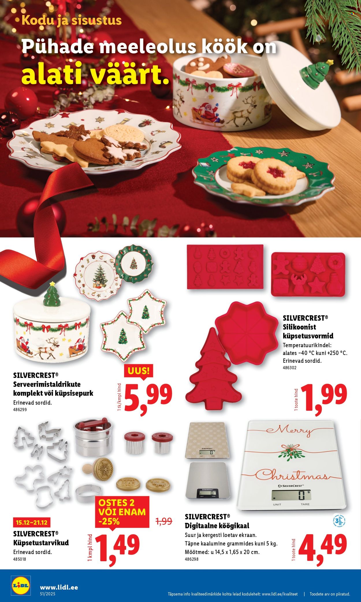 Lidl kliendileht - 15.12.2025 - 21.12.2025. Lehekülg 44