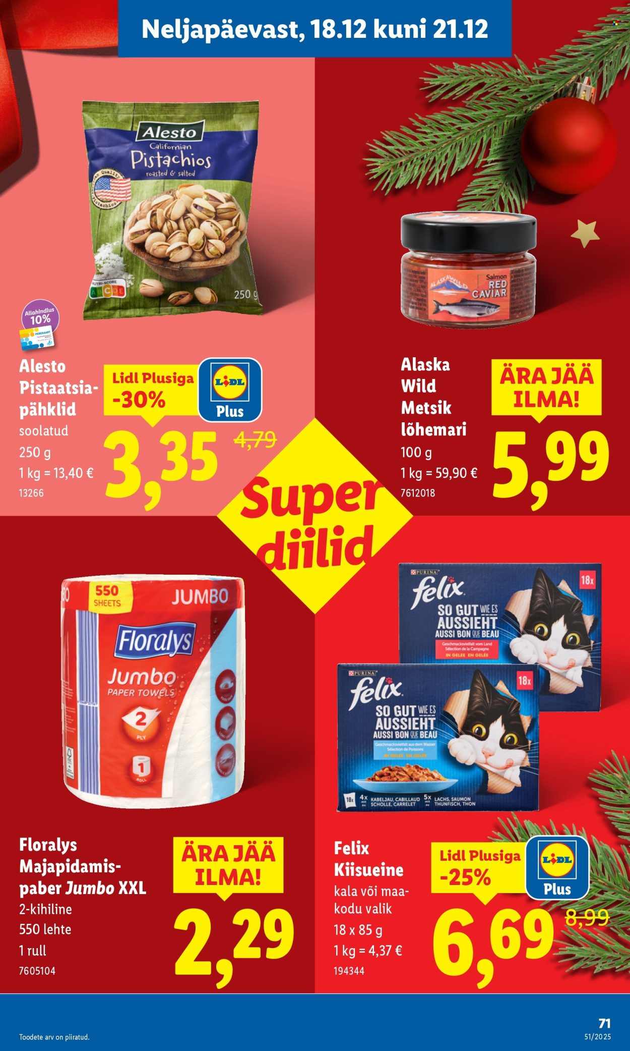 Lidl kliendileht - 15.12.2025 - 21.12.2025. Lehekülg 71