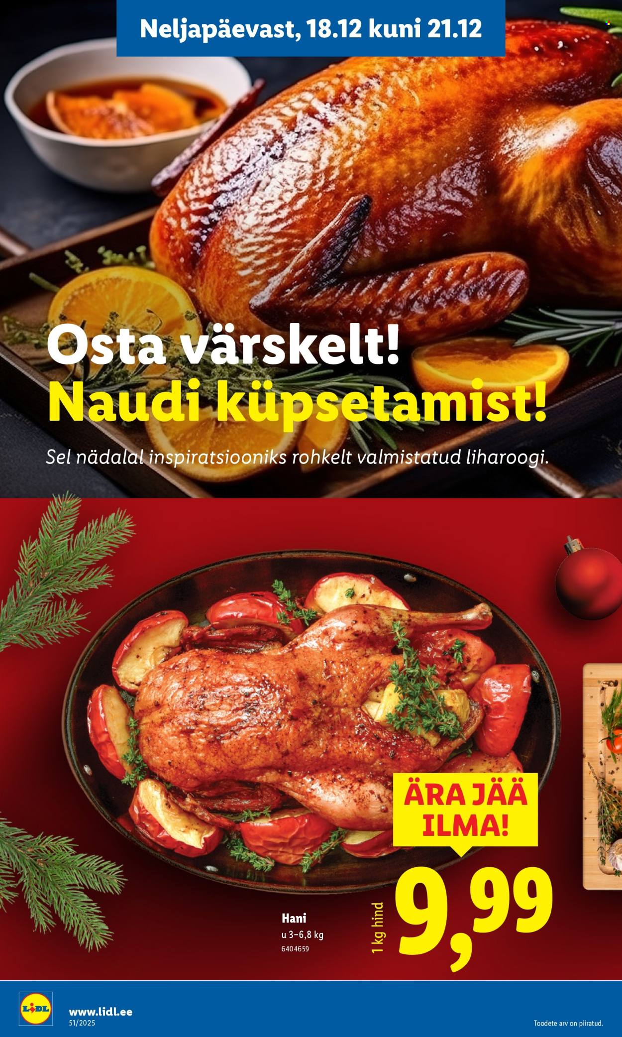 Lidl kliendileht - 15.12.2025 - 21.12.2025. Lehekülg 74