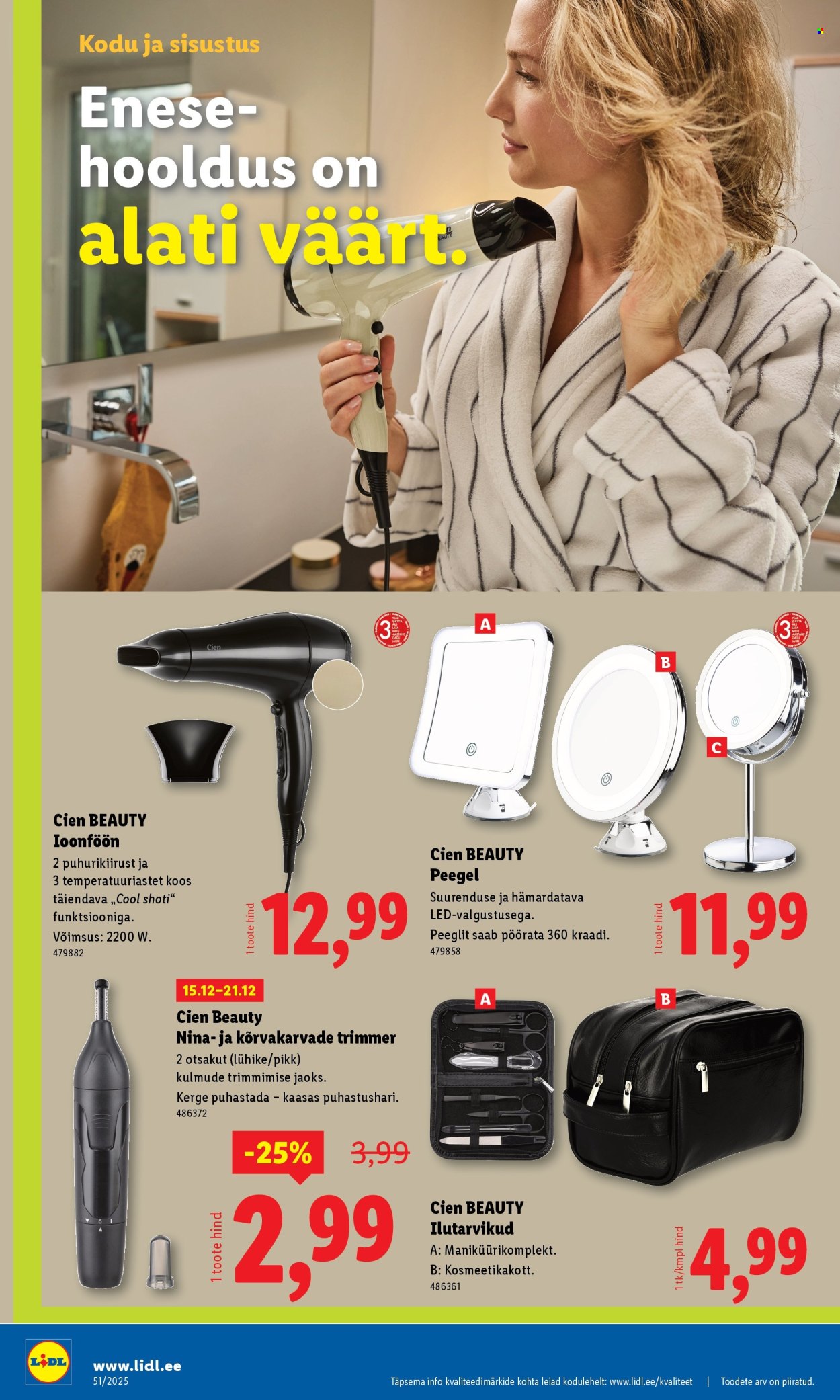 Lidl kliendileht - 15.12.2025 - 21.12.2025. Lehekülg 10