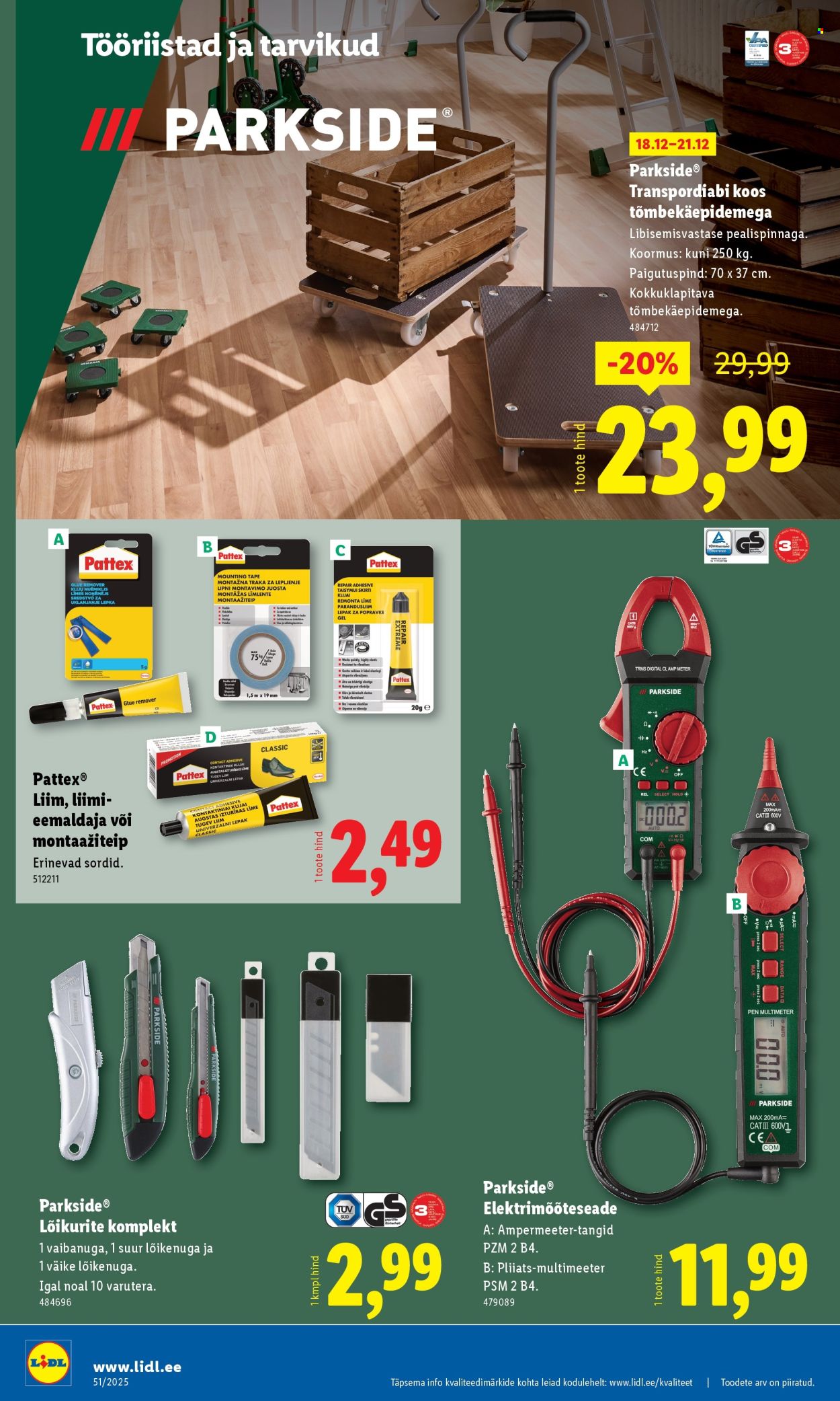 Lidl kliendileht - 15.12.2025 - 21.12.2025. Lehekülg 20