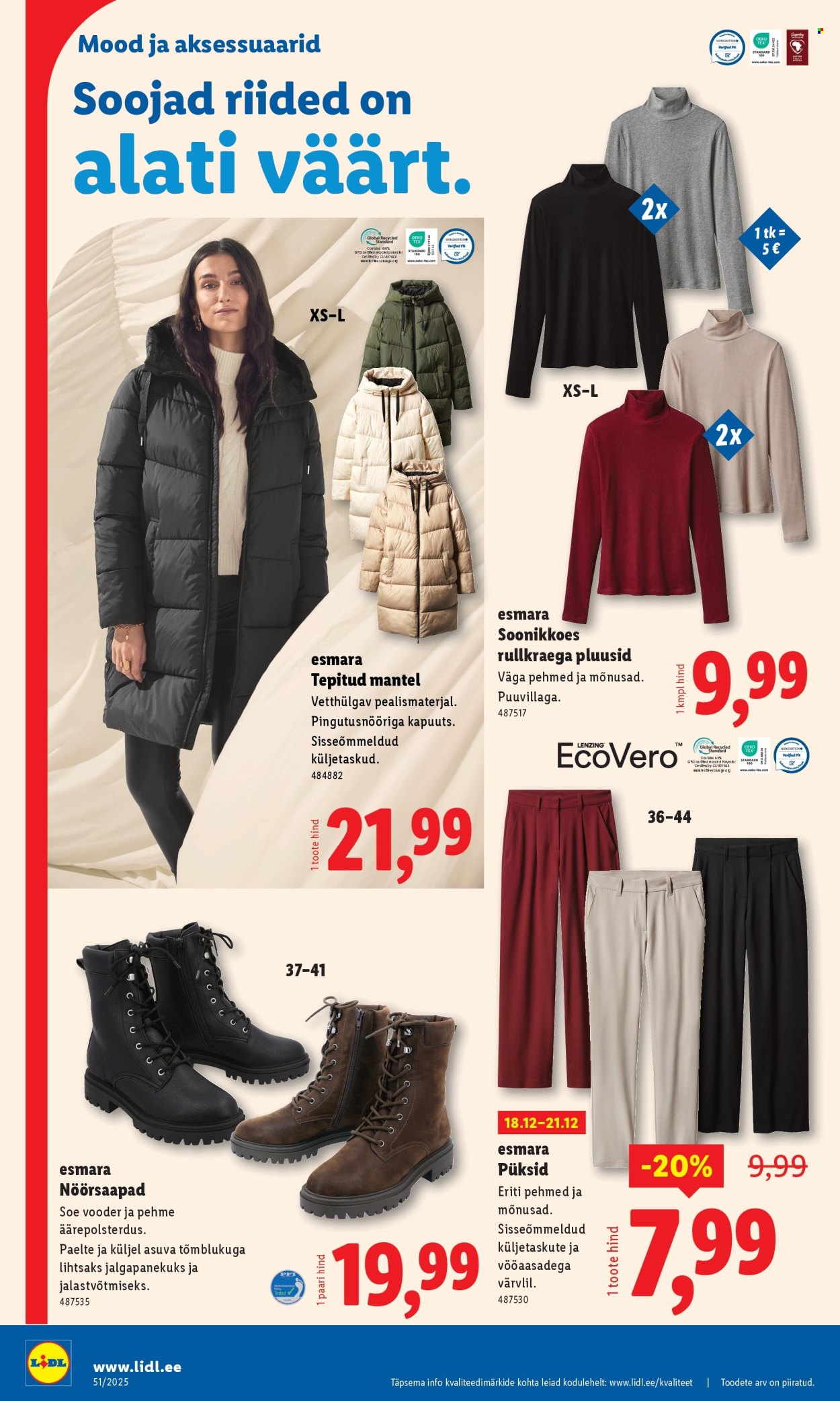 Lidl kliendileht - 15.12.2025 - 21.12.2025. Lehekülg 24