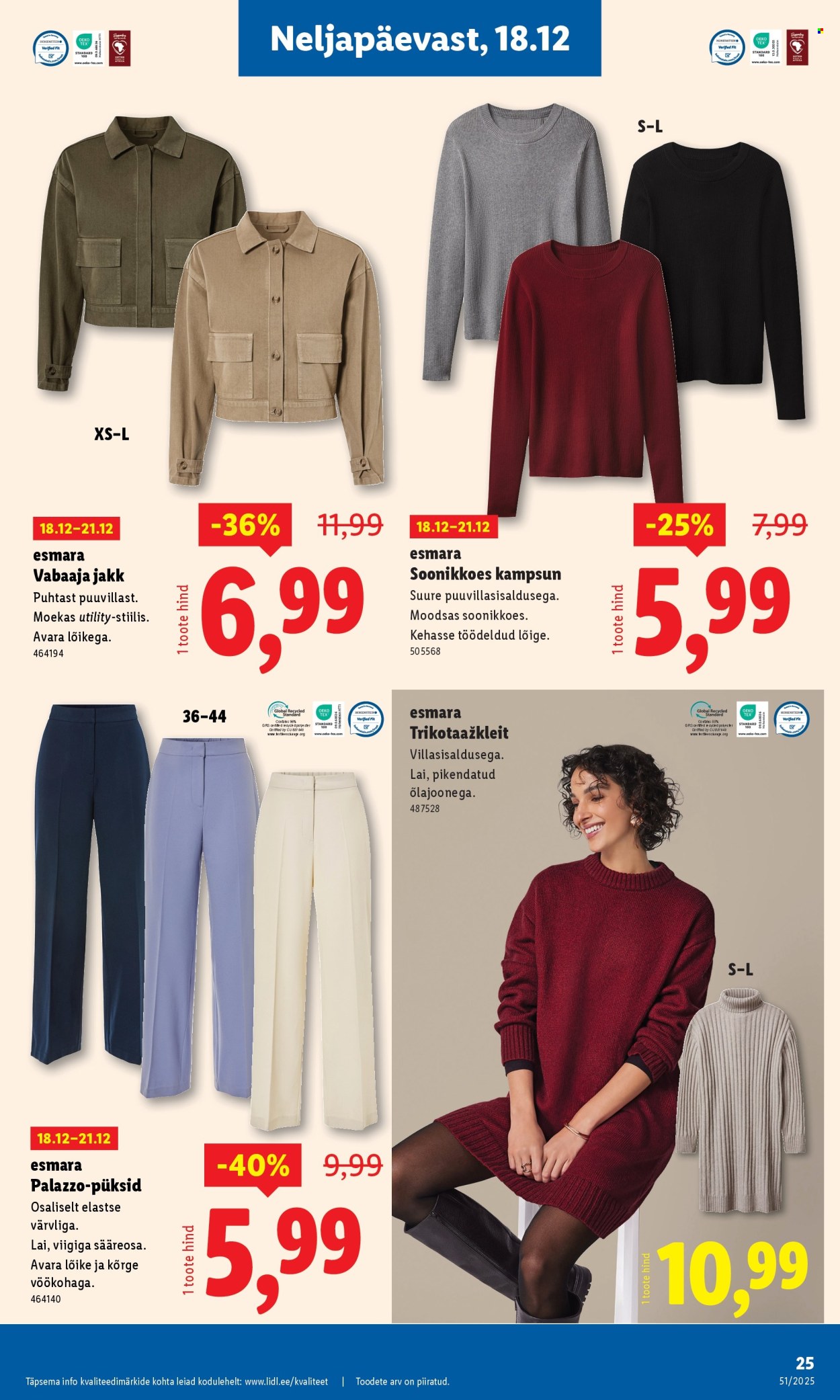 Lidl kliendileht - 15.12.2025 - 21.12.2025. Lehekülg 25