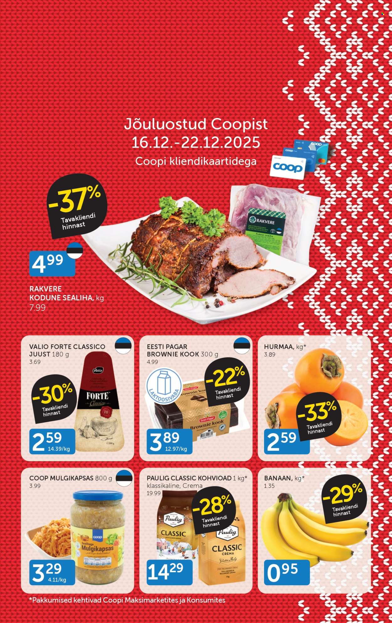 Coop kliendileht - 16.12.2025 - 22.12.2025. Lehekülg 1