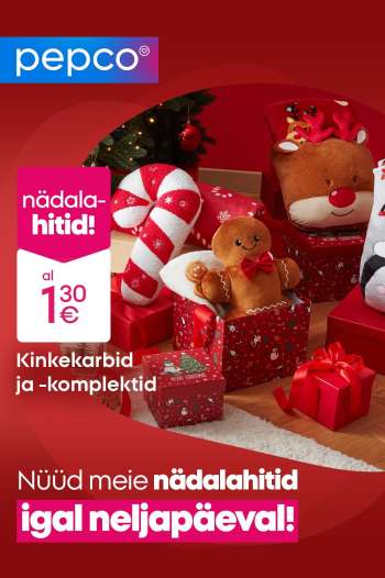 Kaupluse Pepco kliendileht.