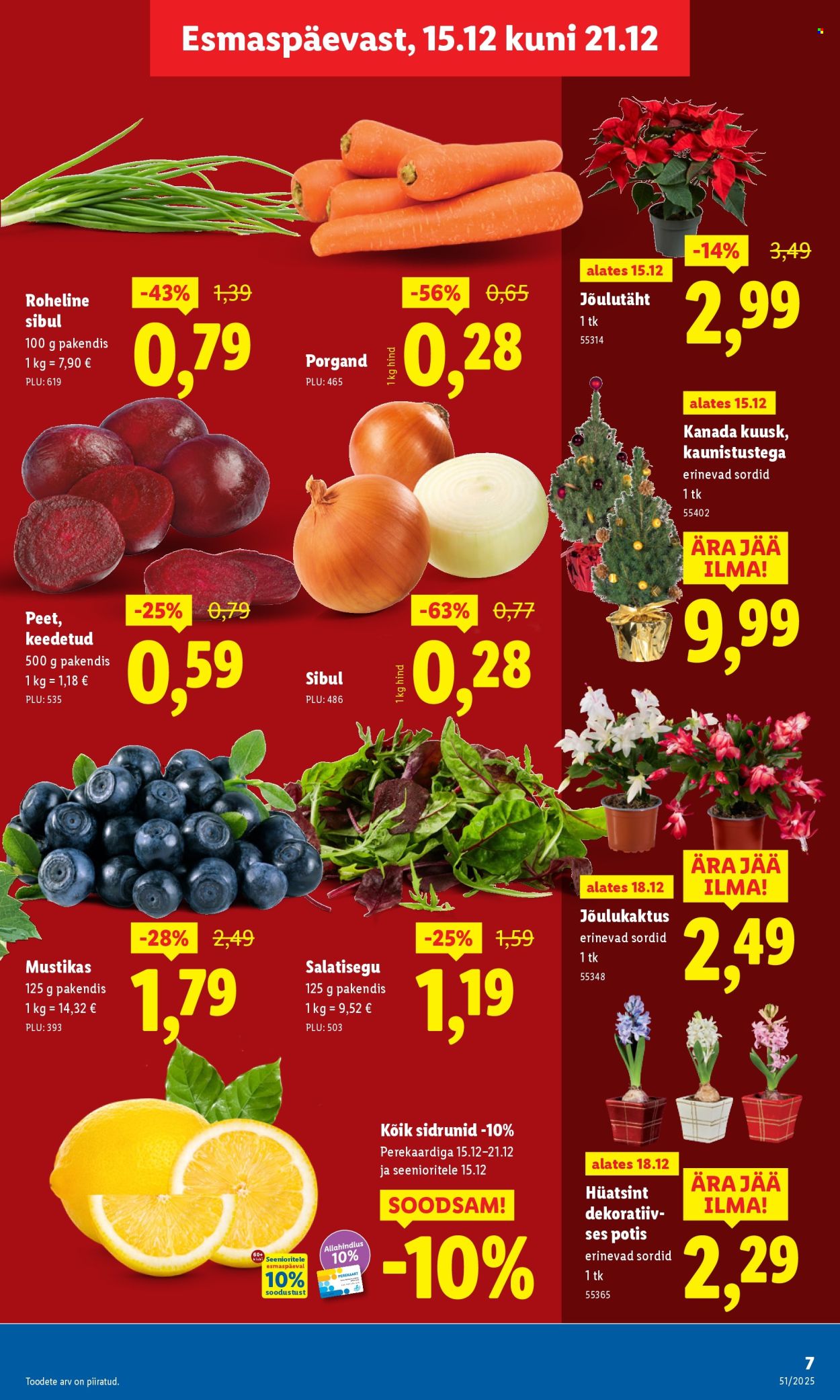 Lidl kliendileht - 18.12.2025 - 21.12.2025. Lehekülg 7
