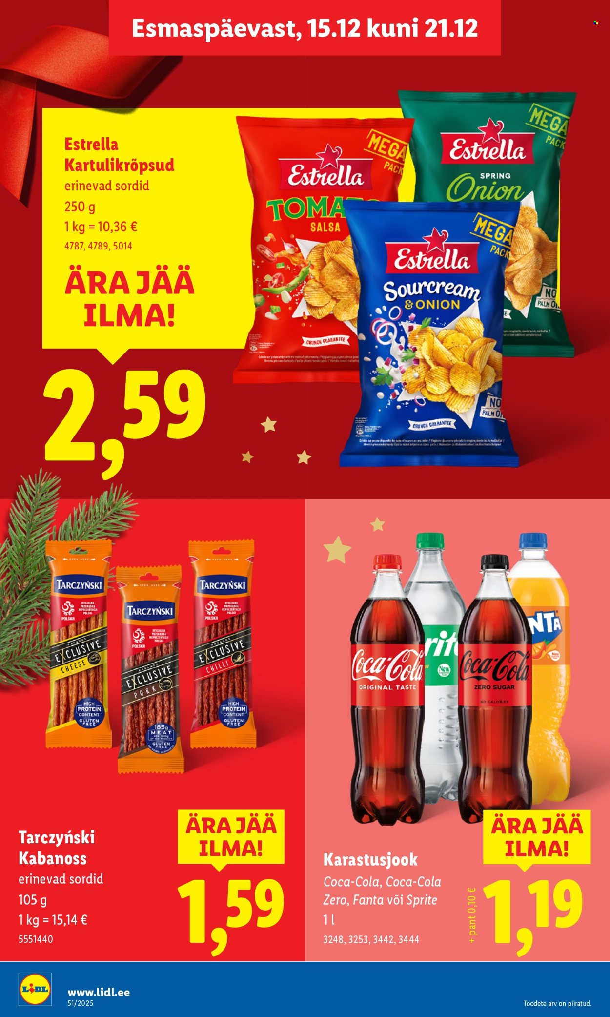 Lidl kliendileht - 18.12.2025 - 21.12.2025. Lehekülg 18