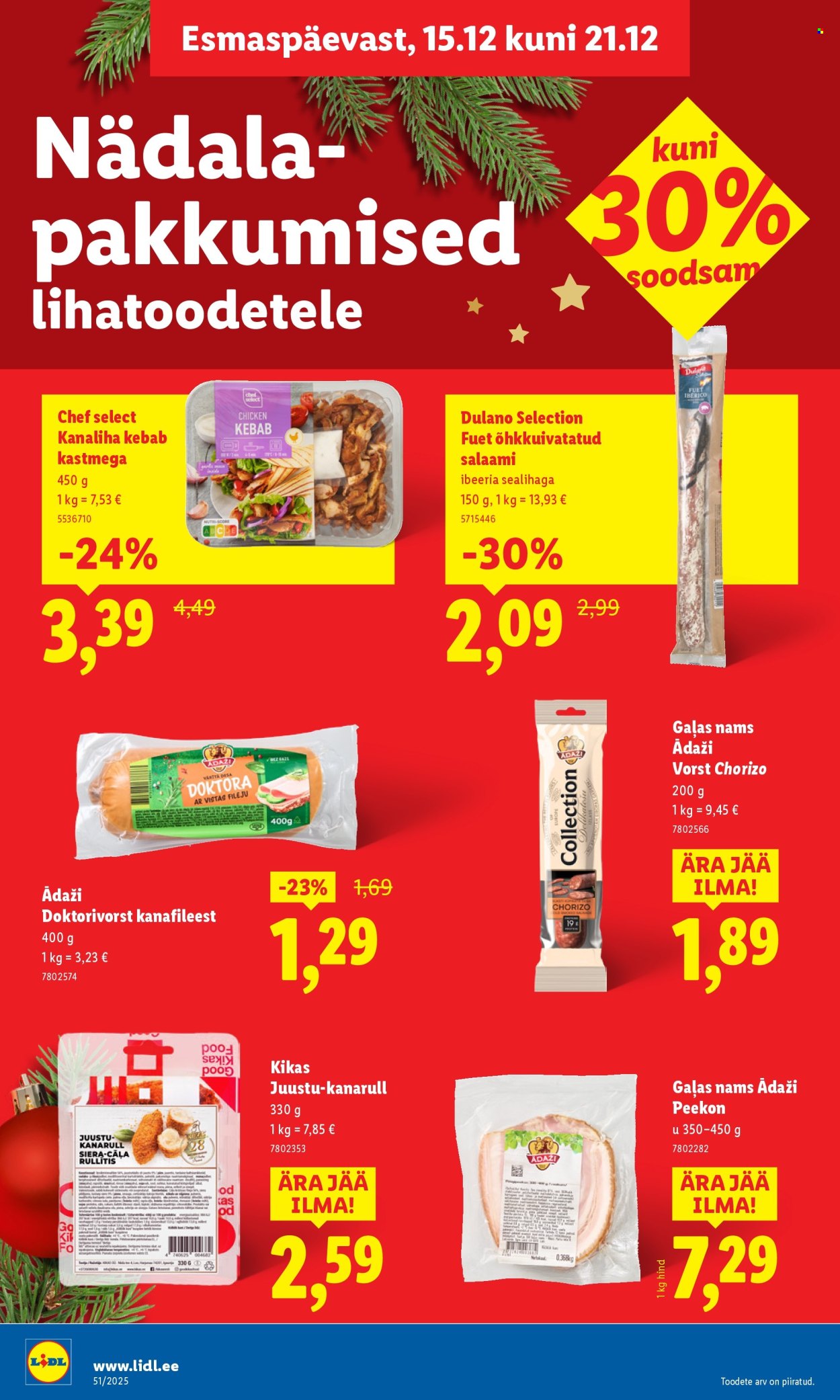 Lidl kliendileht - 18.12.2025 - 21.12.2025. Lehekülg 36