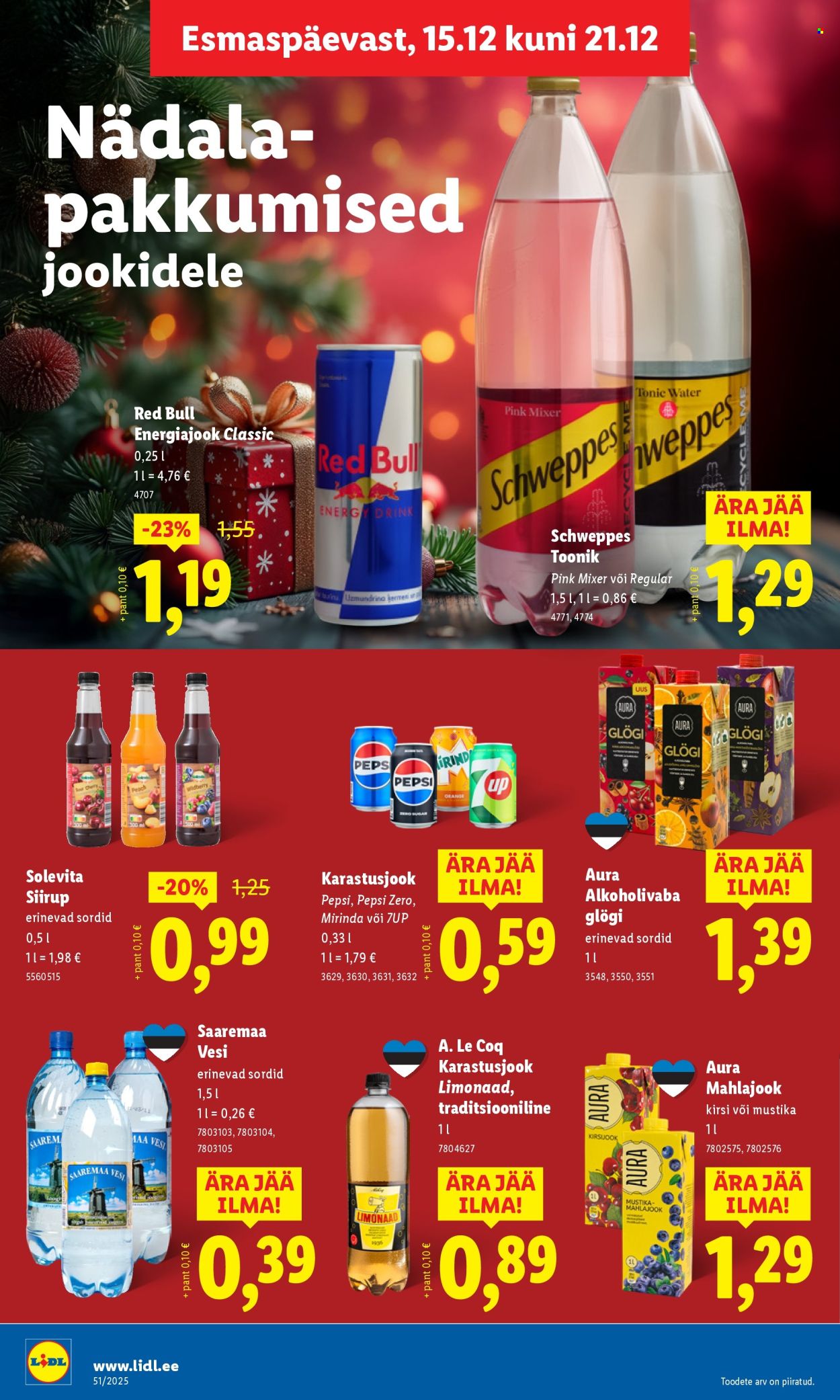 Lidl kliendileht - 18.12.2025 - 21.12.2025. Lehekülg 44