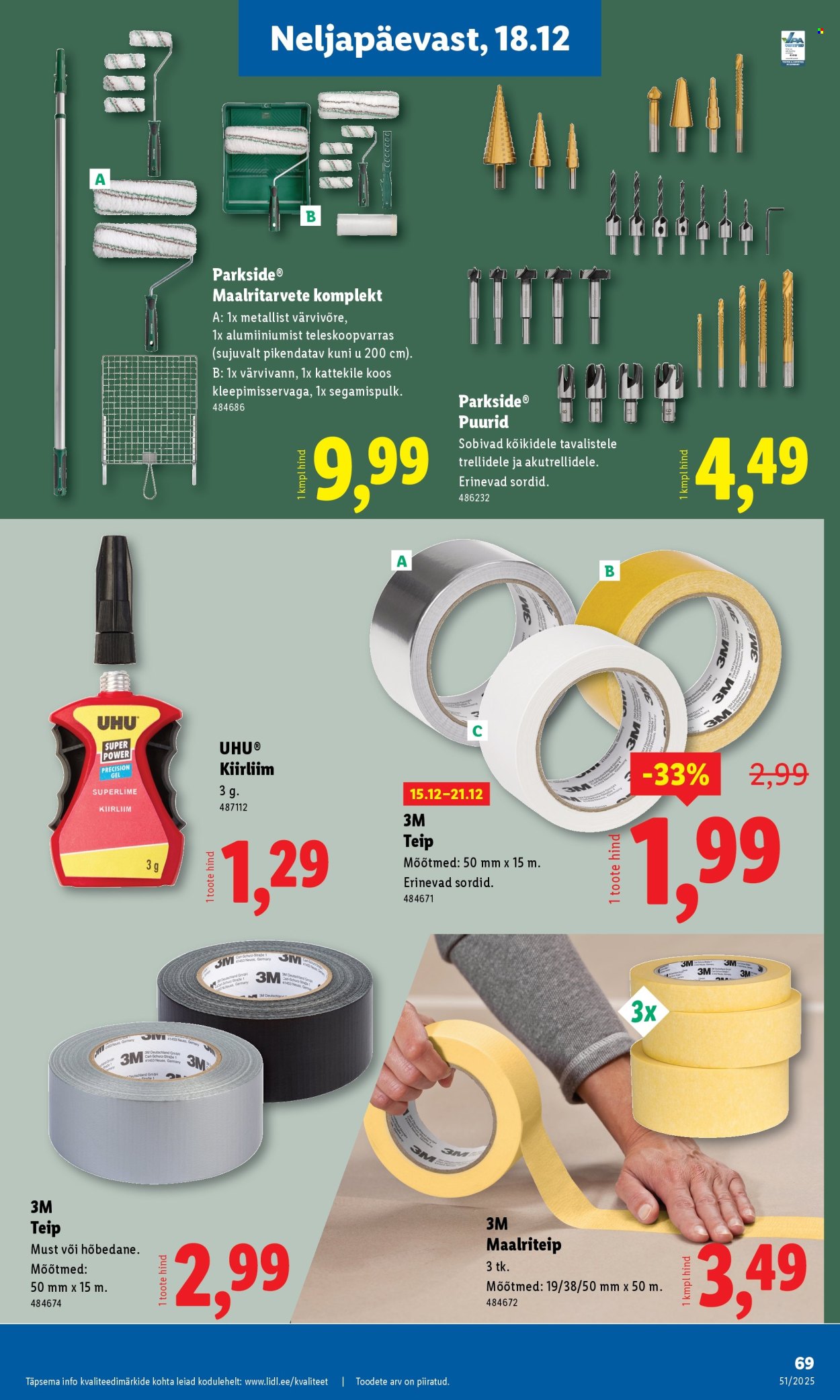 Lidl kliendileht - 18.12.2025 - 21.12.2025. Lehekülg 69