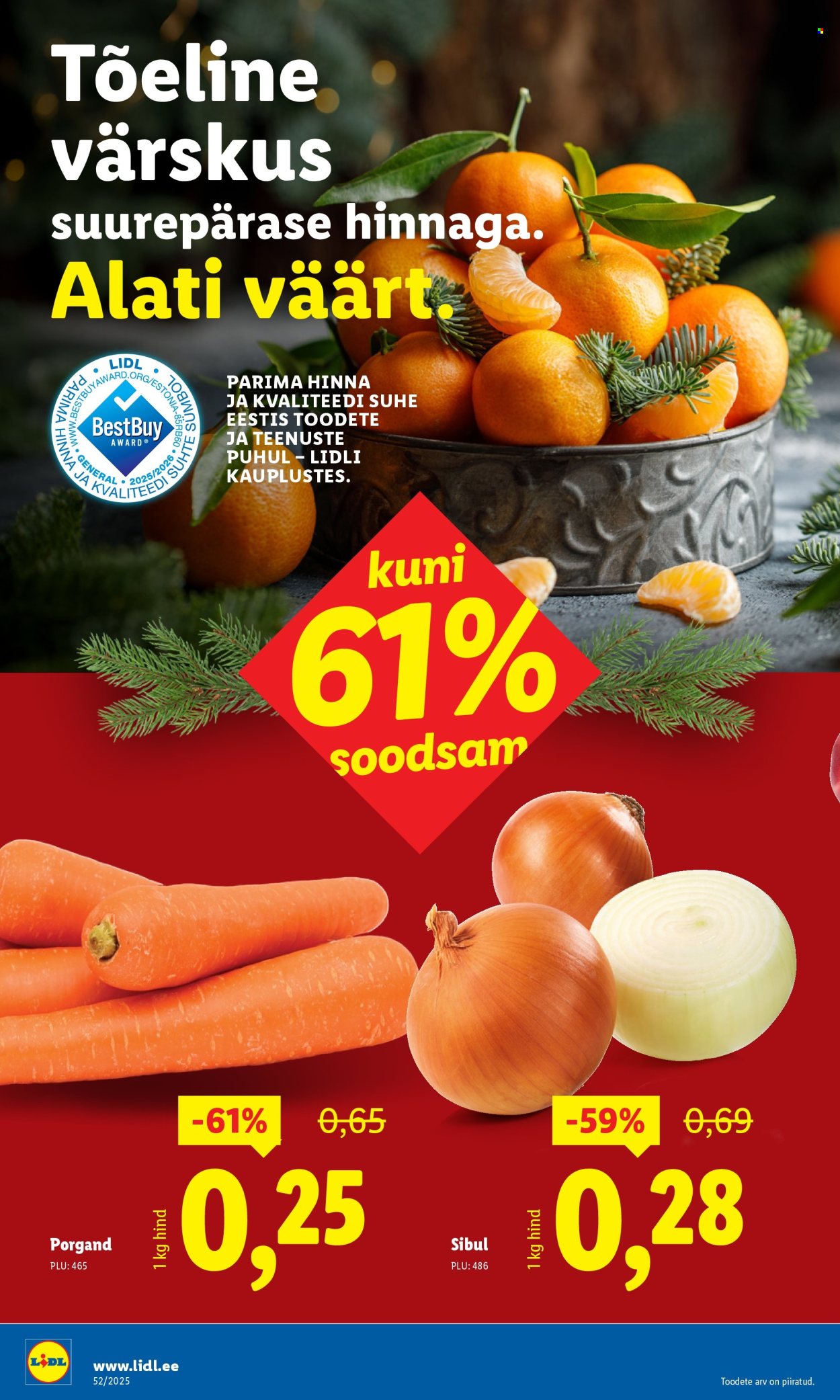 Lidl kliendileht - 22.12.2025 - 28.12.2025. Lehekülg 4