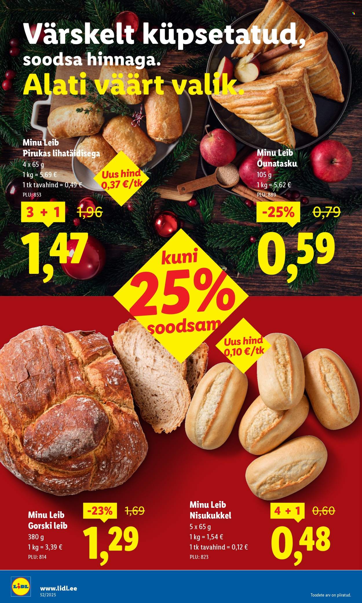 Lidl kliendileht - 22.12.2025 - 28.12.2025. Lehekülg 6
