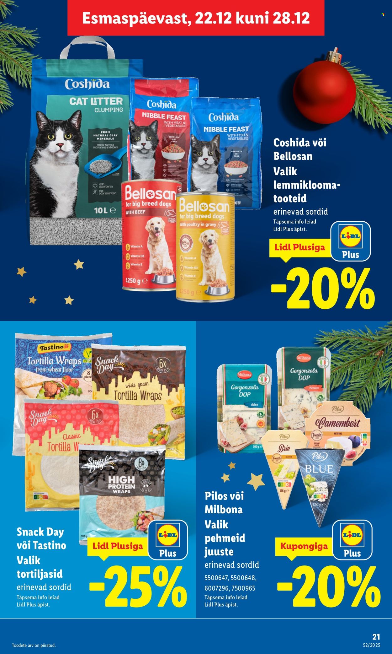 Lidl kliendileht - 22.12.2025 - 28.12.2025. Lehekülg 21