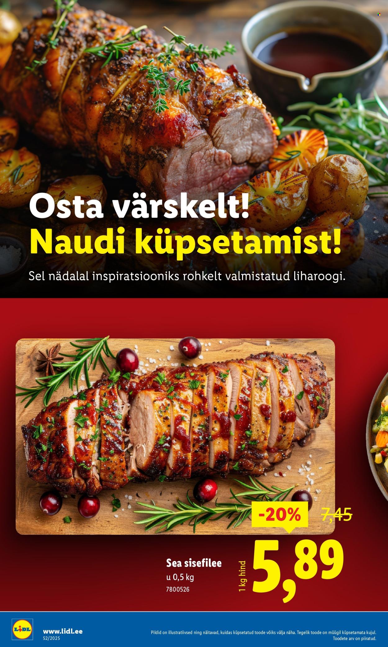 Lidl kliendileht - 22.12.2025 - 28.12.2025. Lehekülg 52