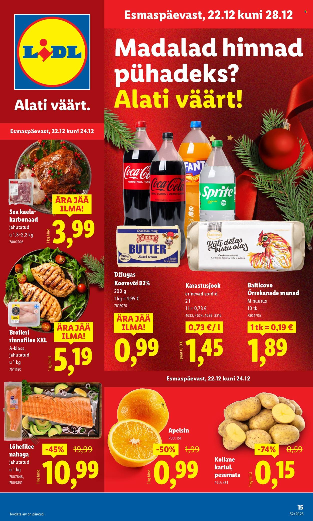 Lidl kliendileht - 25.12.2025 - 28.12.2025. Lehekülg 15