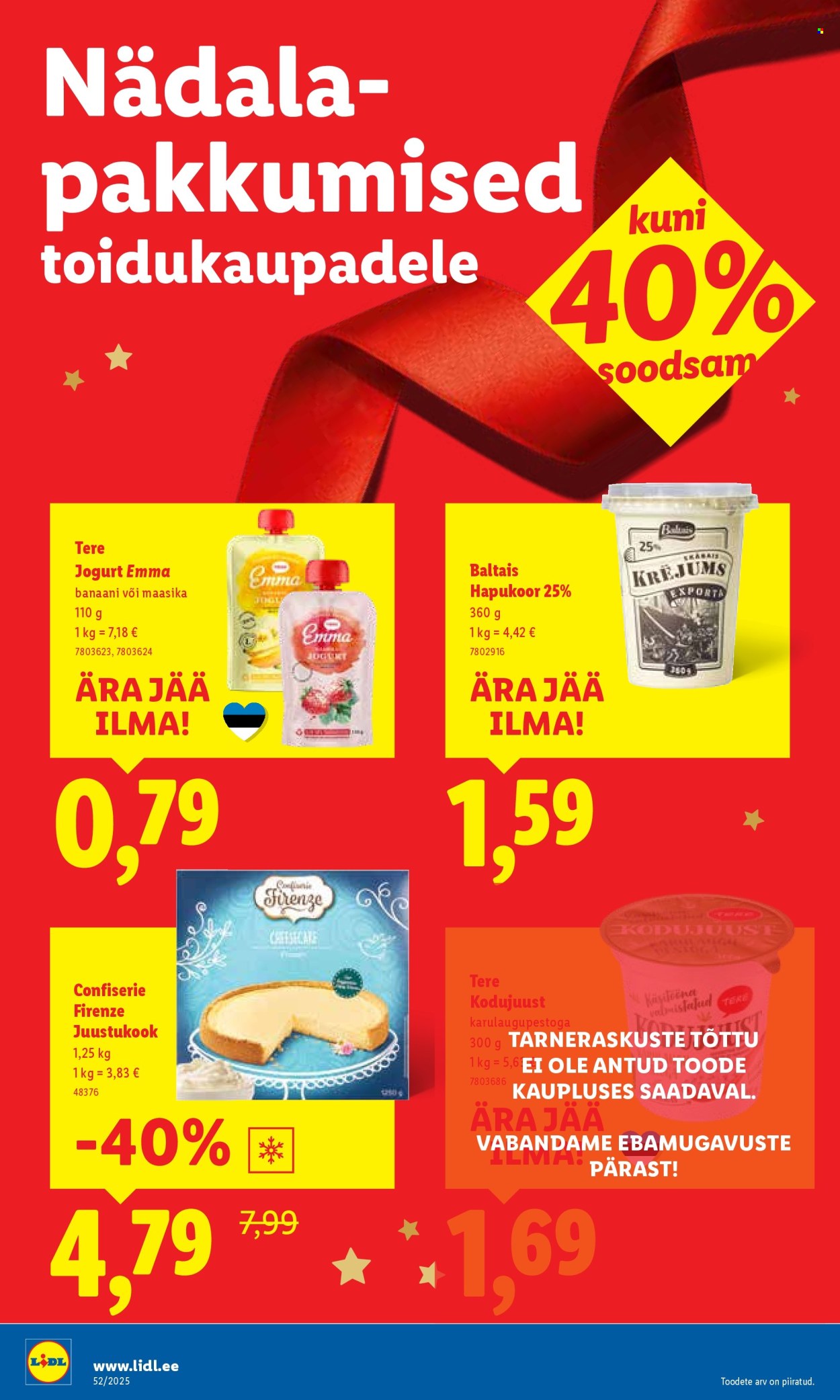 Lidl kliendileht - 25.12.2025 - 28.12.2025. Lehekülg 30
