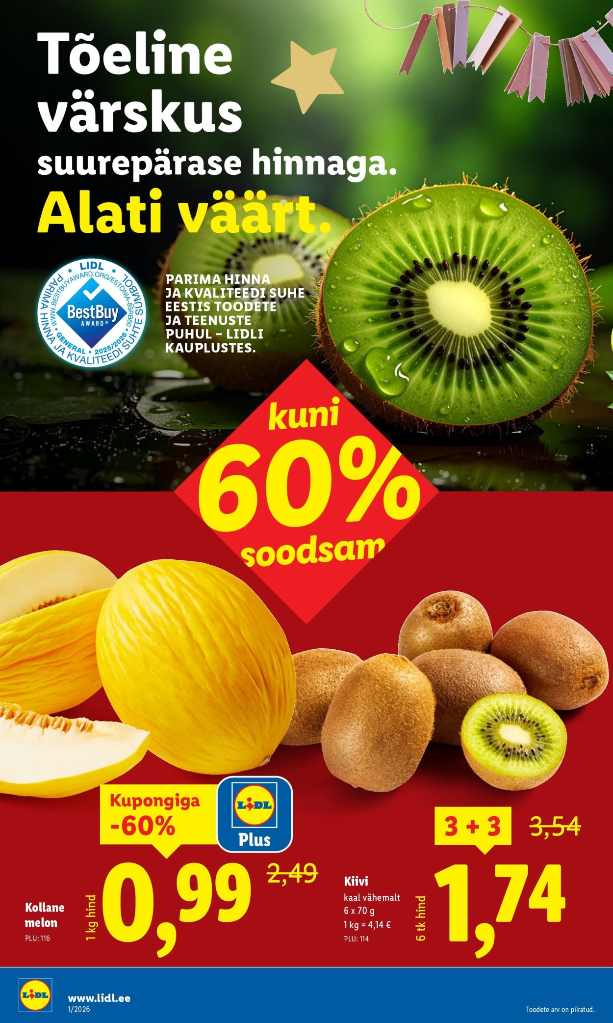 Lidl kliendileht - 29.12.2025 - 04.01.2026. Lehekülg 4