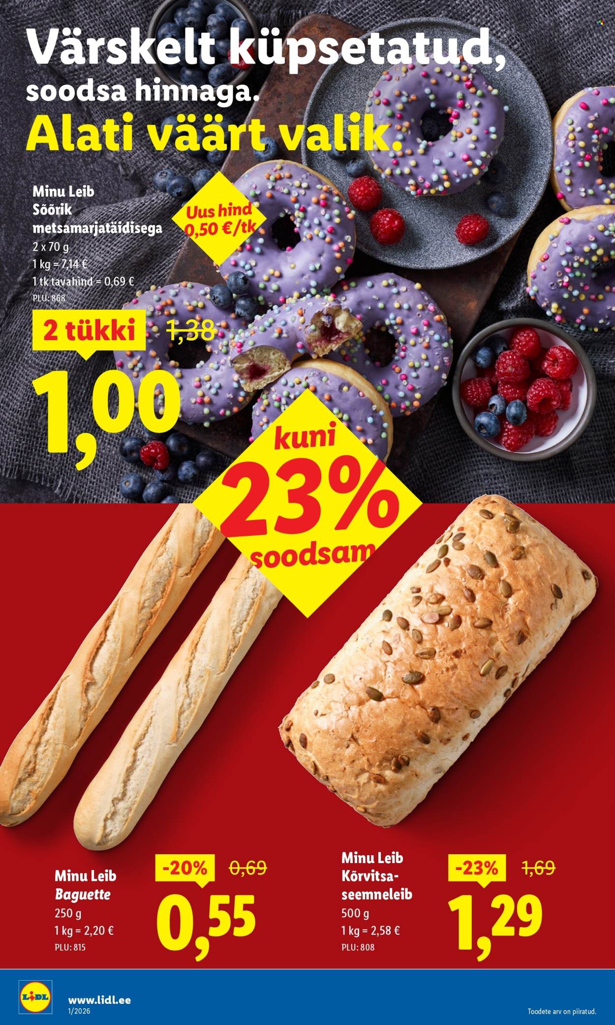 Lidl kliendileht - 29.12.2025 - 04.01.2026. Lehekülg 6