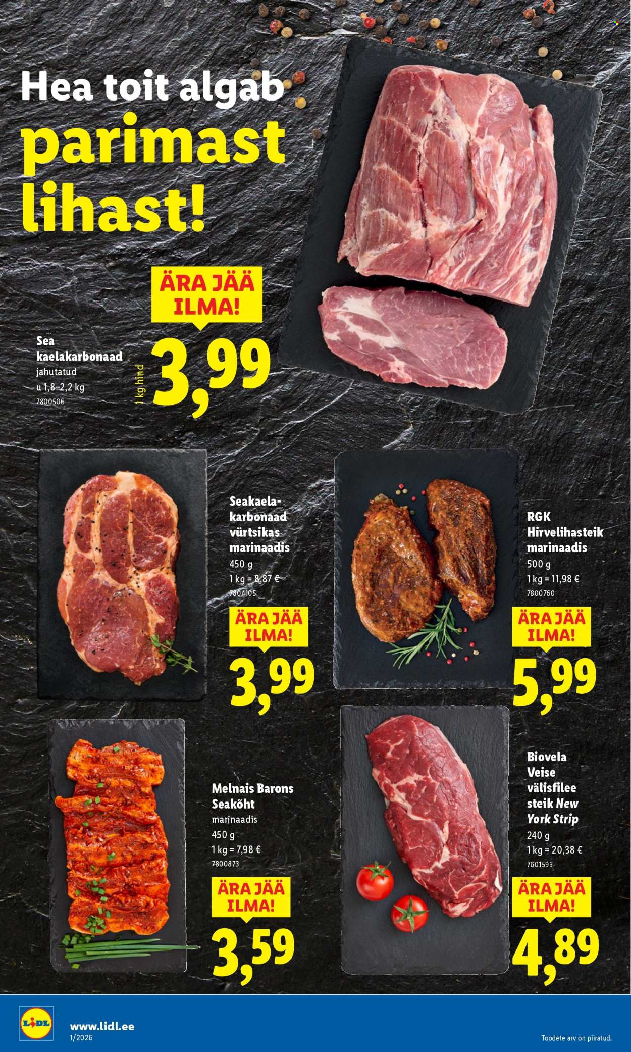Lidl kliendileht - 29.12.2025 - 04.01.2026. Lehekülg 10
