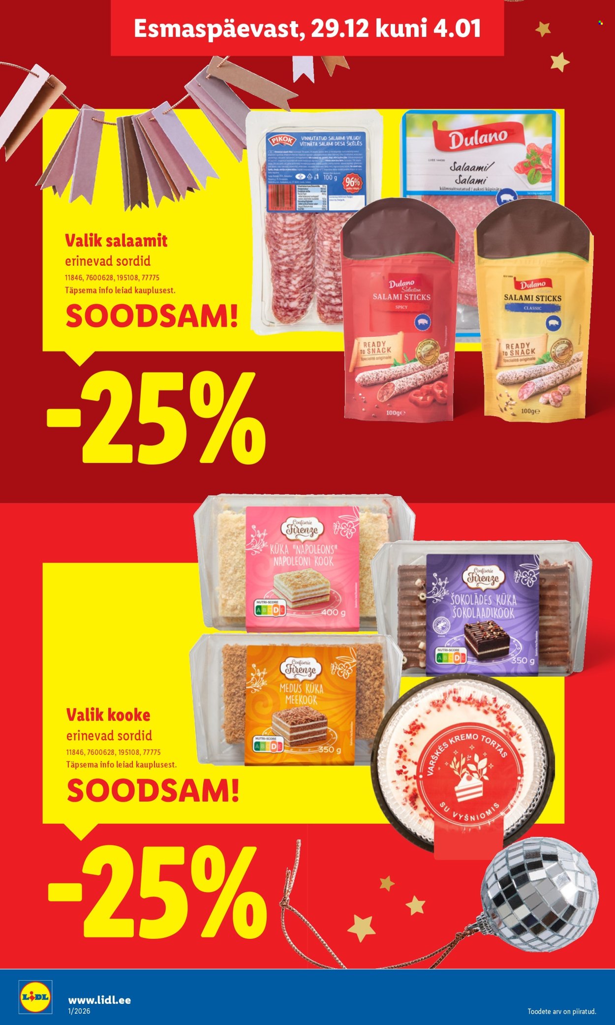 Lidl kliendileht - 29.12.2025 - 04.01.2026. Lehekülg 18
