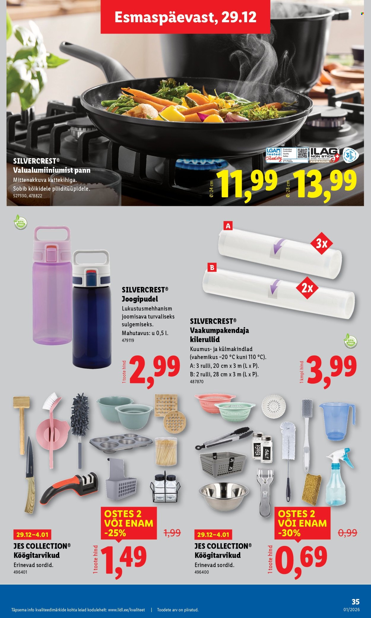 Lidl kliendileht - 29.12.2025 - 04.01.2026. Lehekülg 35