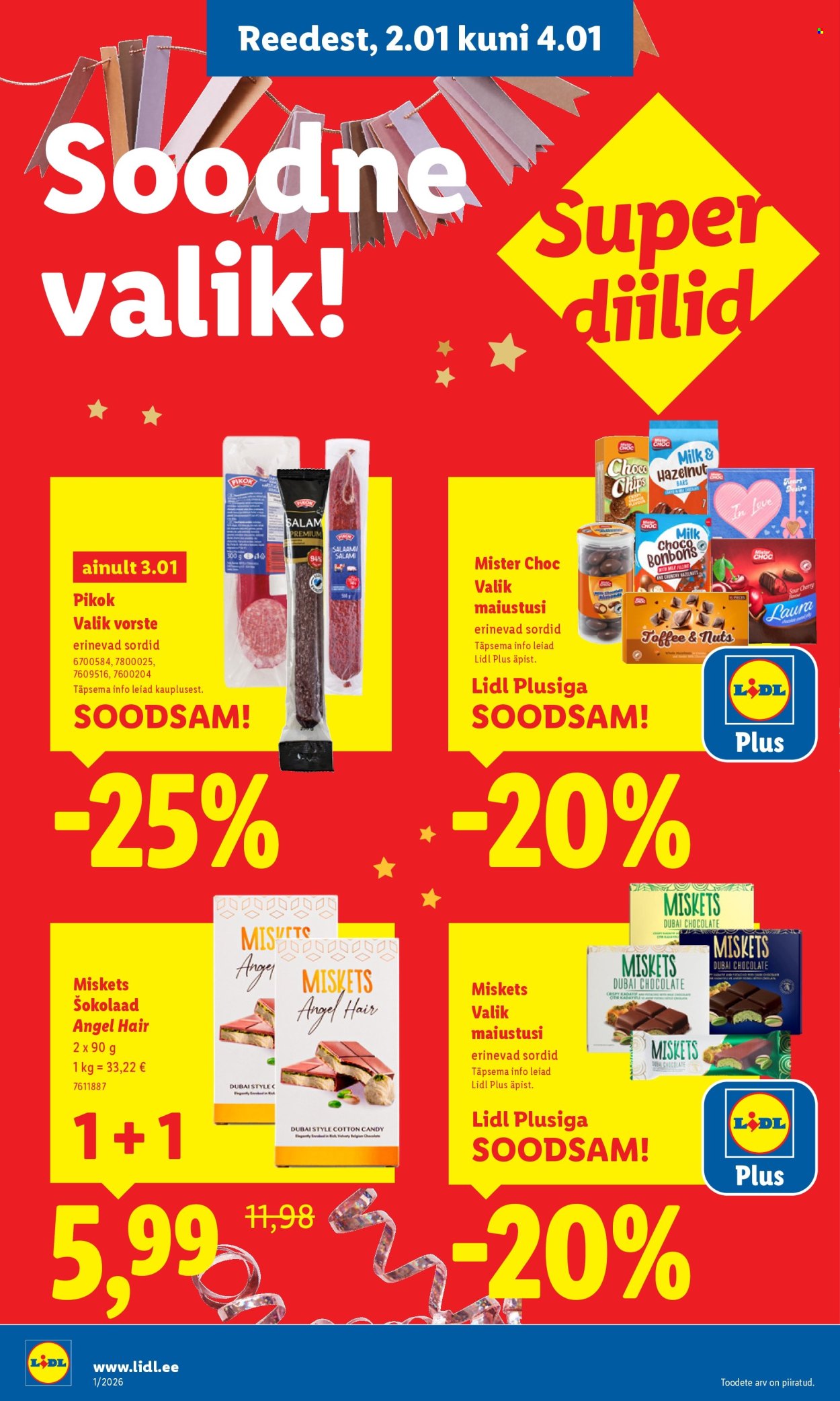 Lidl kliendileht - 29.12.2025 - 04.01.2026. Lehekülg 56