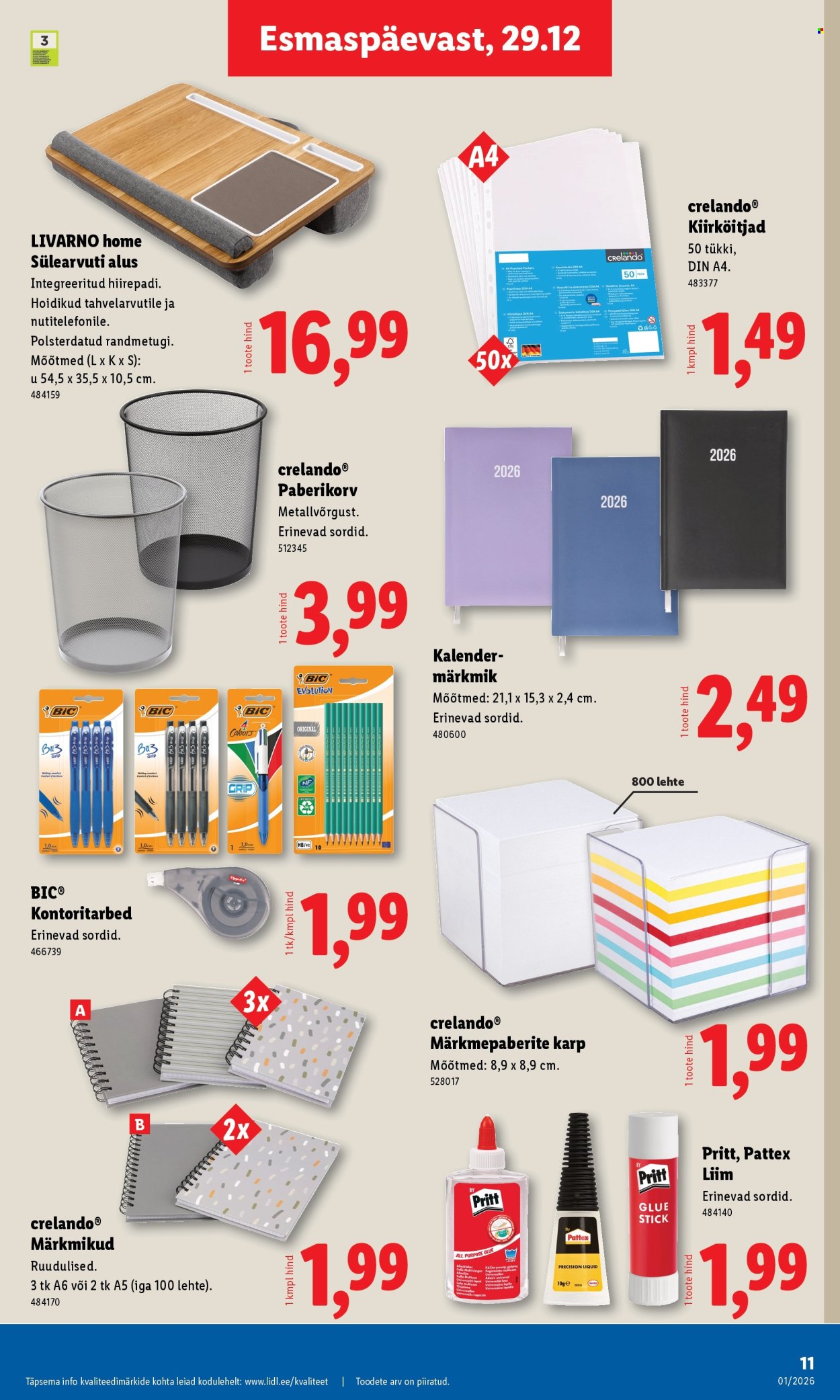 Lidl kliendileht - 29.12.2025 - 04.01.2026. Lehekülg 11