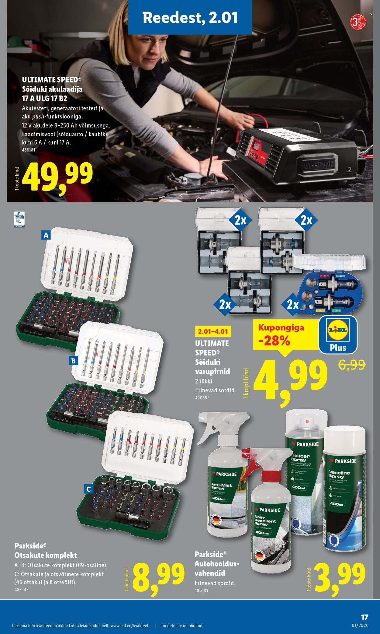 Lidl kliendileht - 29.12.2025 - 04.01.2026. Lehekülg 17