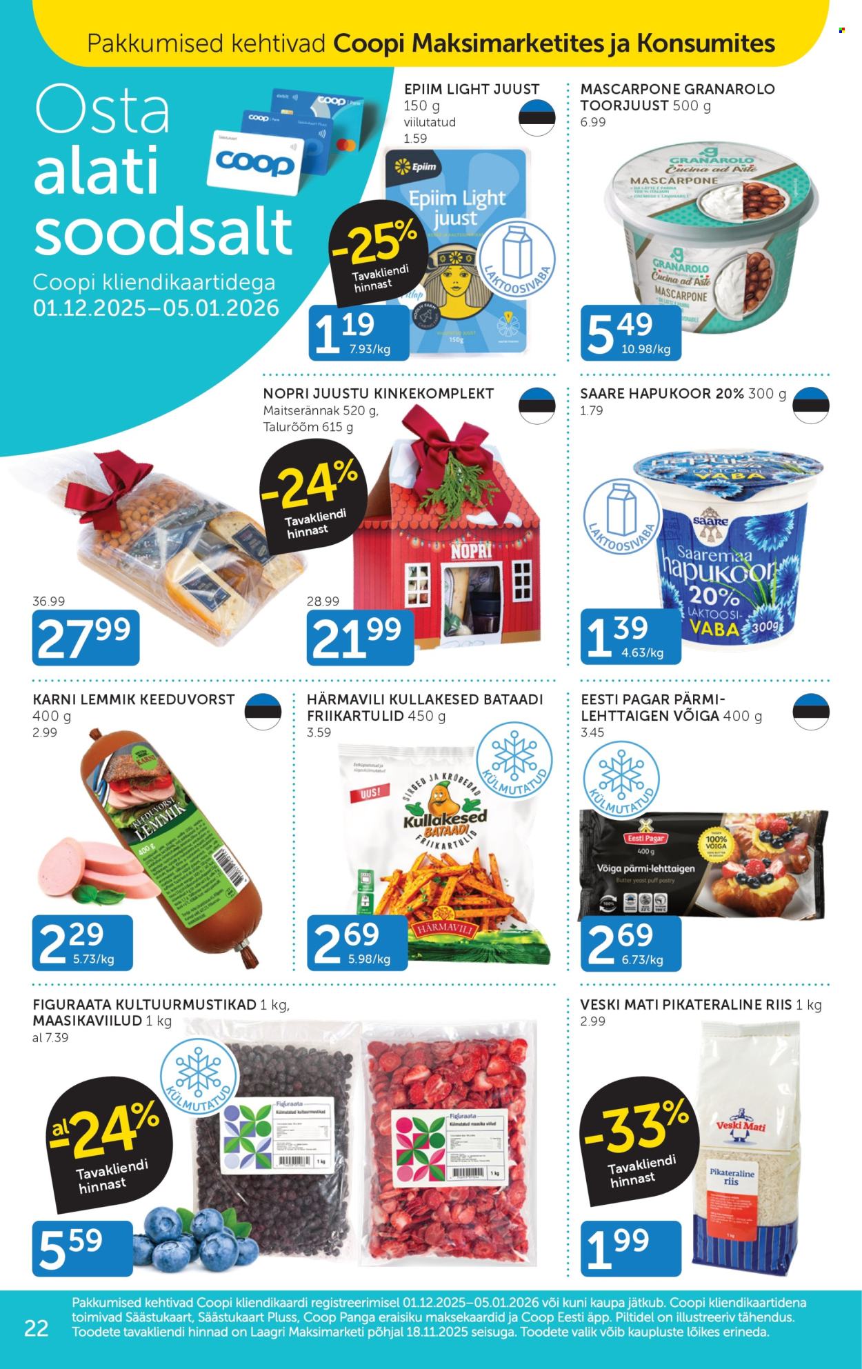 Coop kliendileht - 30.12.2025 - 05.01.2026. Lehekülg 22