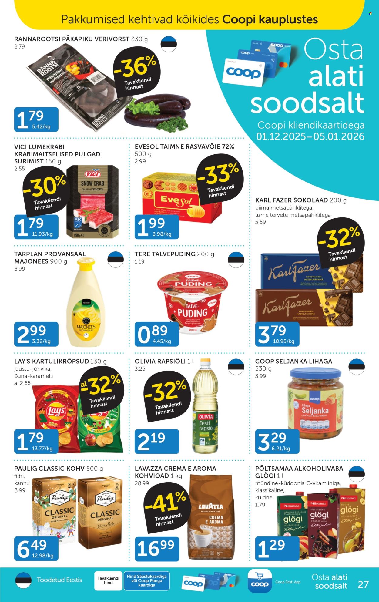 Coop kliendileht - 30.12.2025 - 05.01.2026. Lehekülg 27