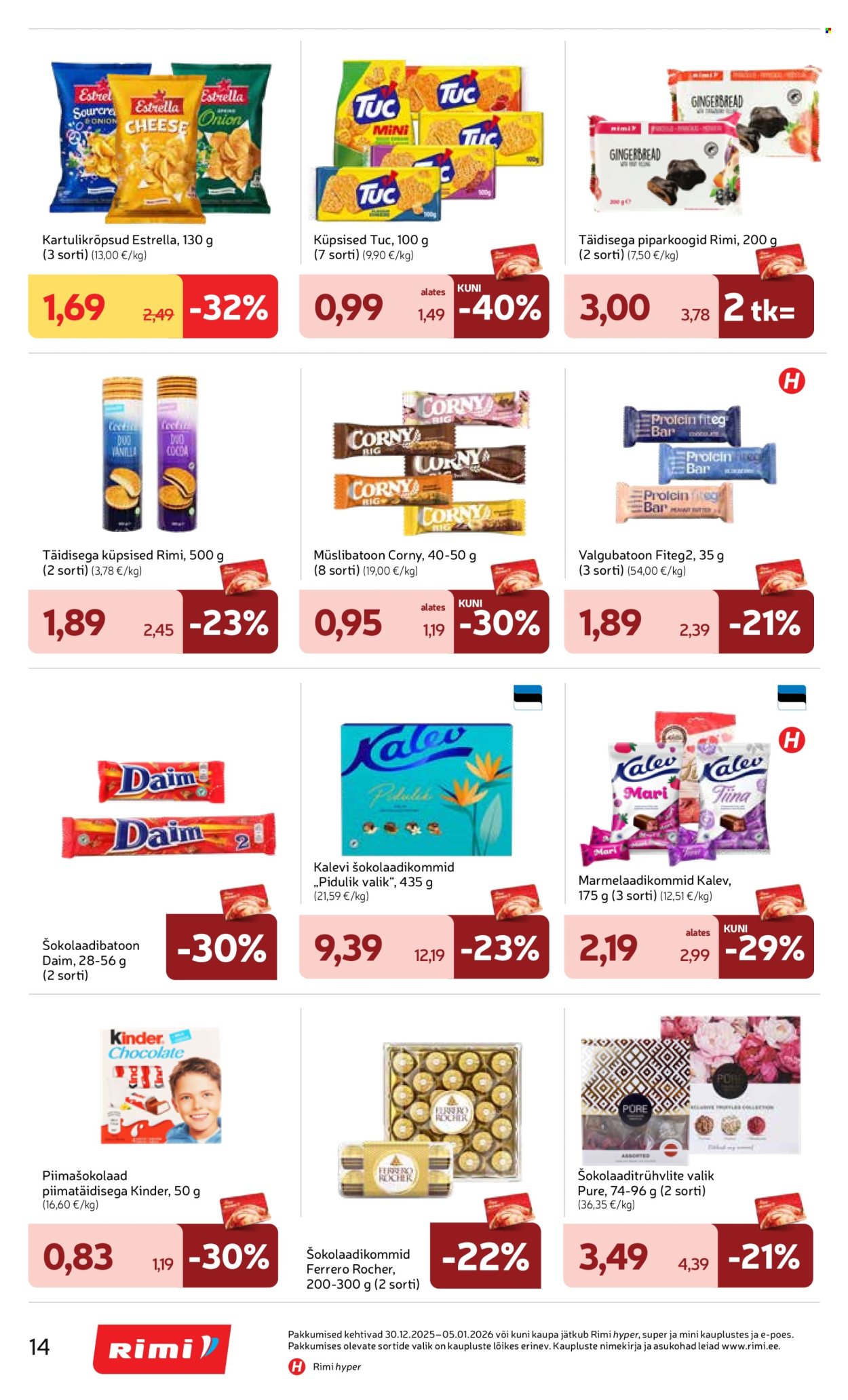 Rimi kliendileht - 30.12.2025 - 05.01.2026. Lehekülg 14