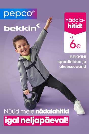 Kaupluse Pepco kliendileht.