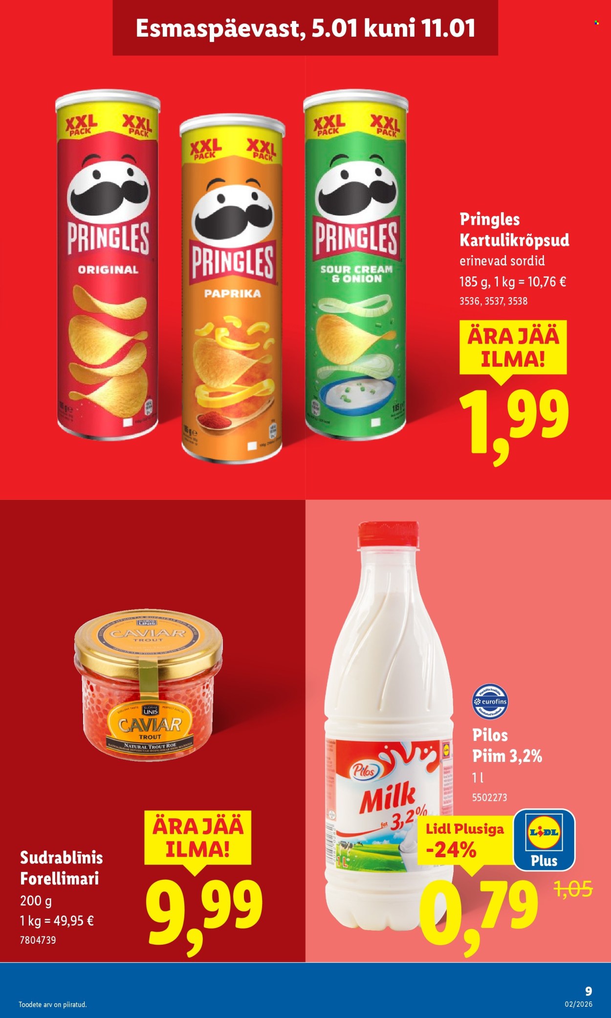 Lidl kliendileht - 05.01.2026 - 11.01.2026. Lehekülg 9