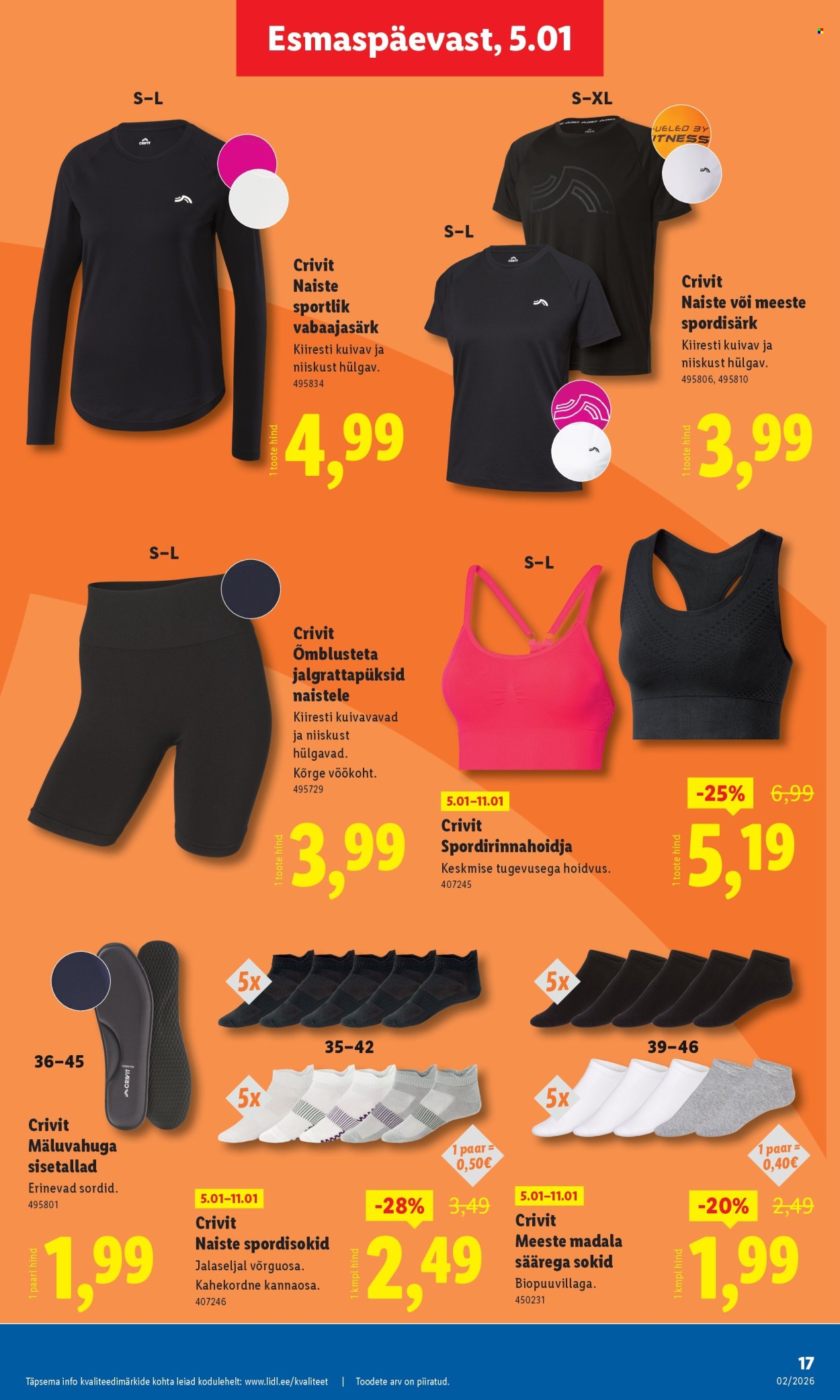 Lidl kliendileht - 05.01.2026 - 11.01.2026. Lehekülg 17