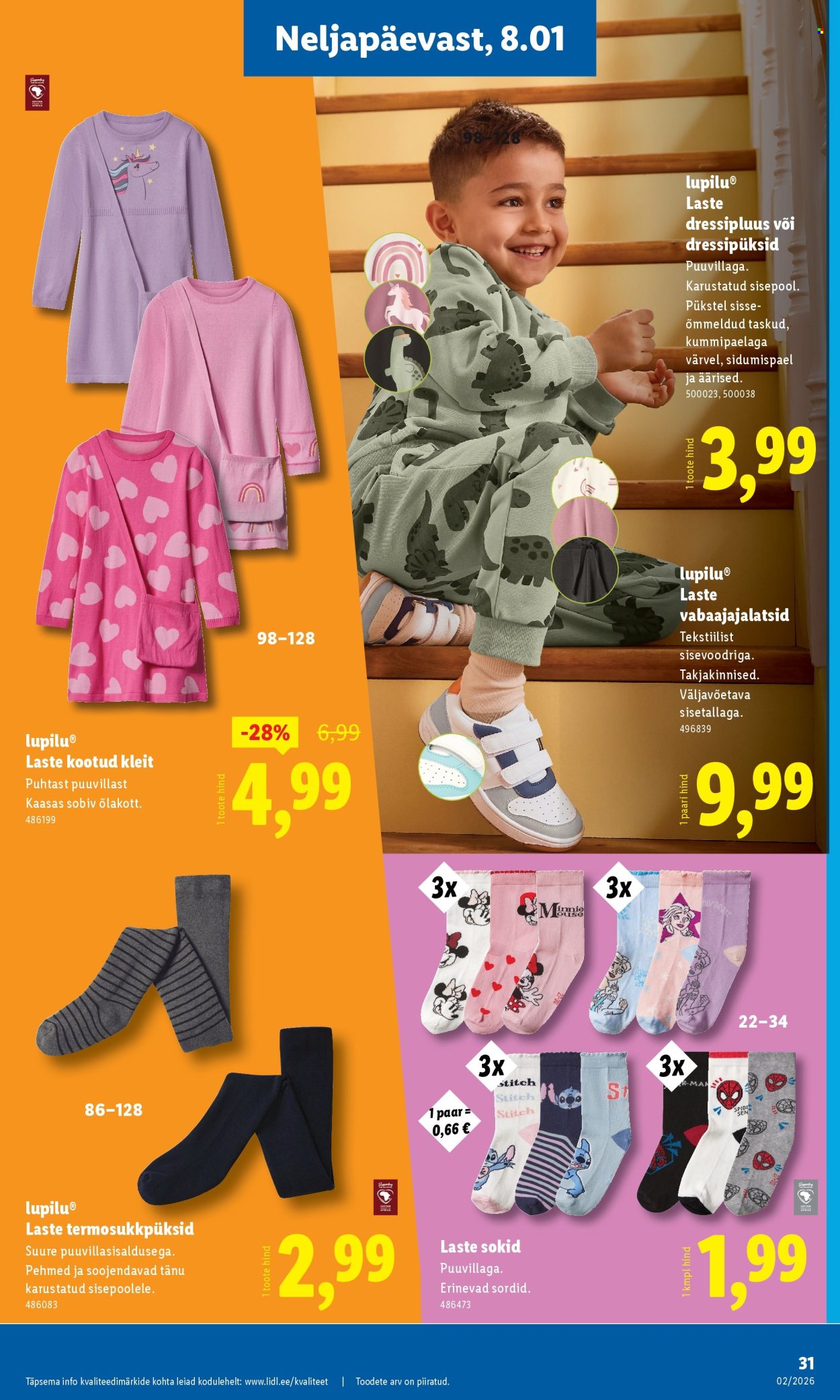 Lidl kliendileht - 05.01.2026 - 11.01.2026. Lehekülg 31