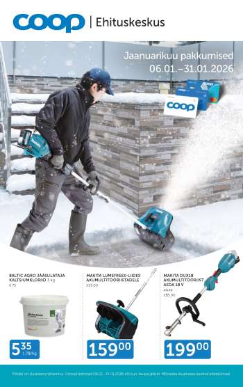Kaupluse Coop kliendileht - 06.01.2026 - 31.01.2026.